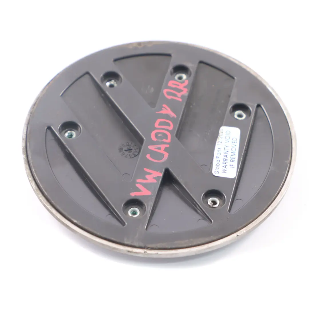 Boot Badge Trunk Emblem Tailgate Logo Chrome to VW Caddy MK 3 Rear with Part number 7H0853630A VW Caddy MK 3 Rear Boot Badge Trunk Emblem Tailgate Logo Chrome - SKU 7H0853630A - Part number 7H0853630A