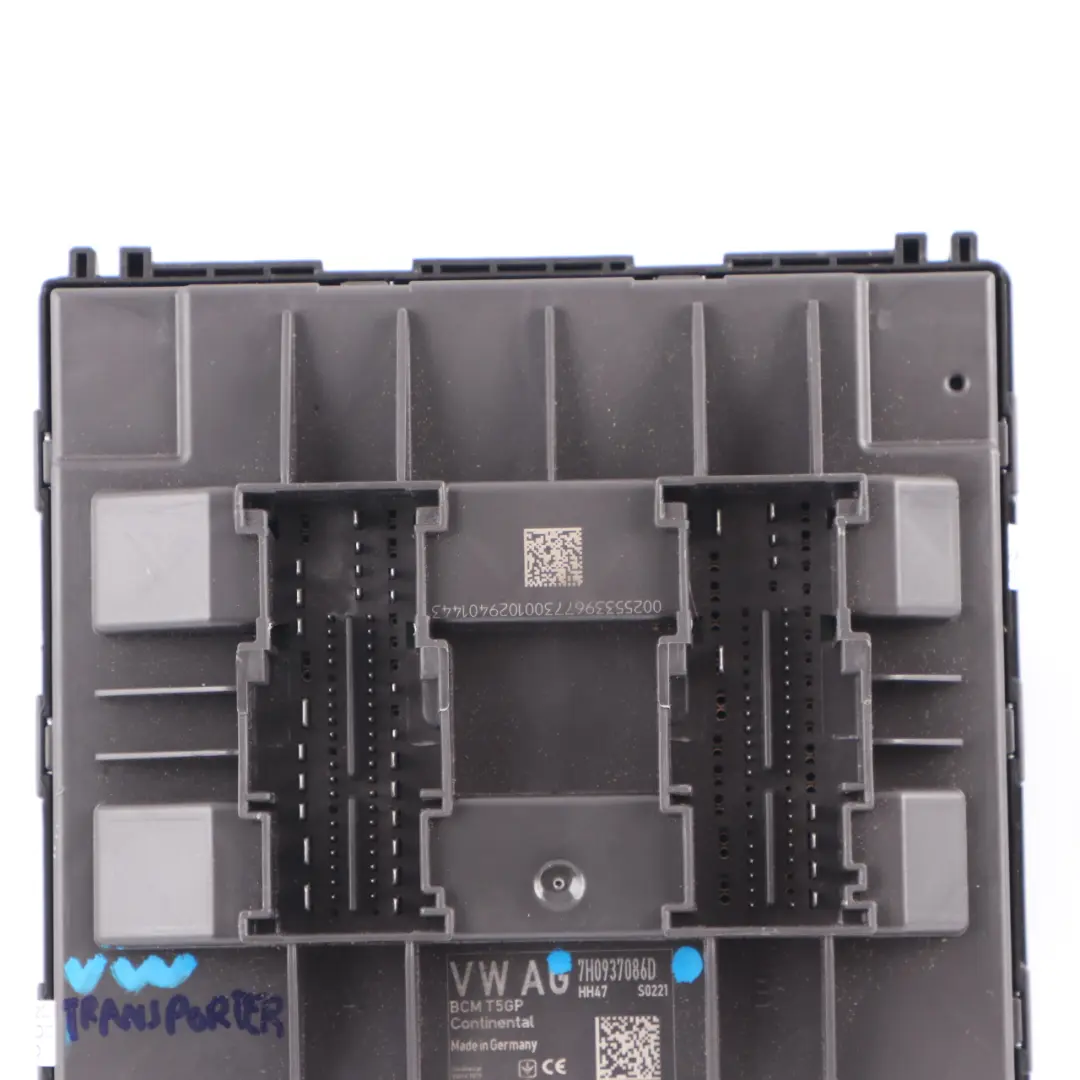 VW Volkswagen Transporter T5 Body Control Module BCM Control Unit - SKU 7H0937086D - Part number 7H0937086D
