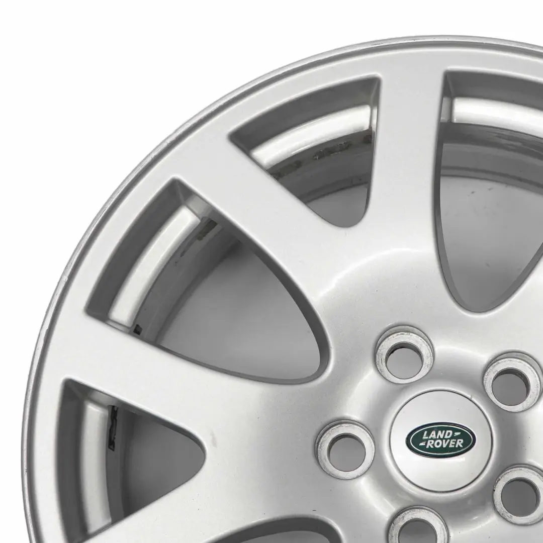 Llanta de aleación plateada 19" ET:53 9J para Land Rover Range Rover L322 con número de pieza 7H22-CA Land Rover Range Rover L322 Llanta de aleación plateada 19" ET:53 9J - SKU 7H22-CA-2 - Número de pieza 7H22-CA