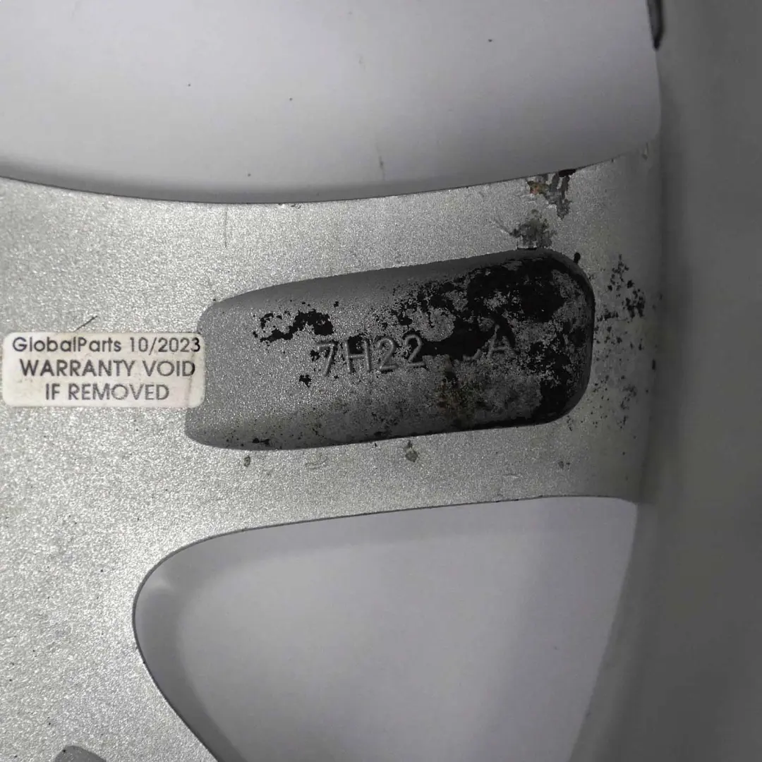 Alloy Wheel Rim 19" ET:53 9J to Land Rover Range Rover L322 Silver with Part number 7H22-CA Land Rover Range Rover L322 Silver Alloy Wheel Rim 19" ET:53 9J - SKU 7H22-CA-3 - Part number 7H22-CA