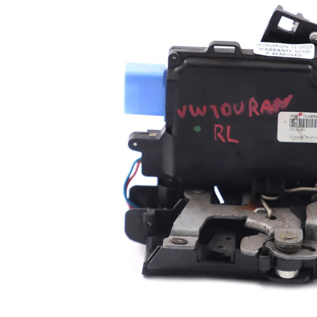 Volkswagen VW Touran 1T Door Lock Rear Left N/S Latch Mechanism - SKU 7L0839015D - Part number 7L0839015D