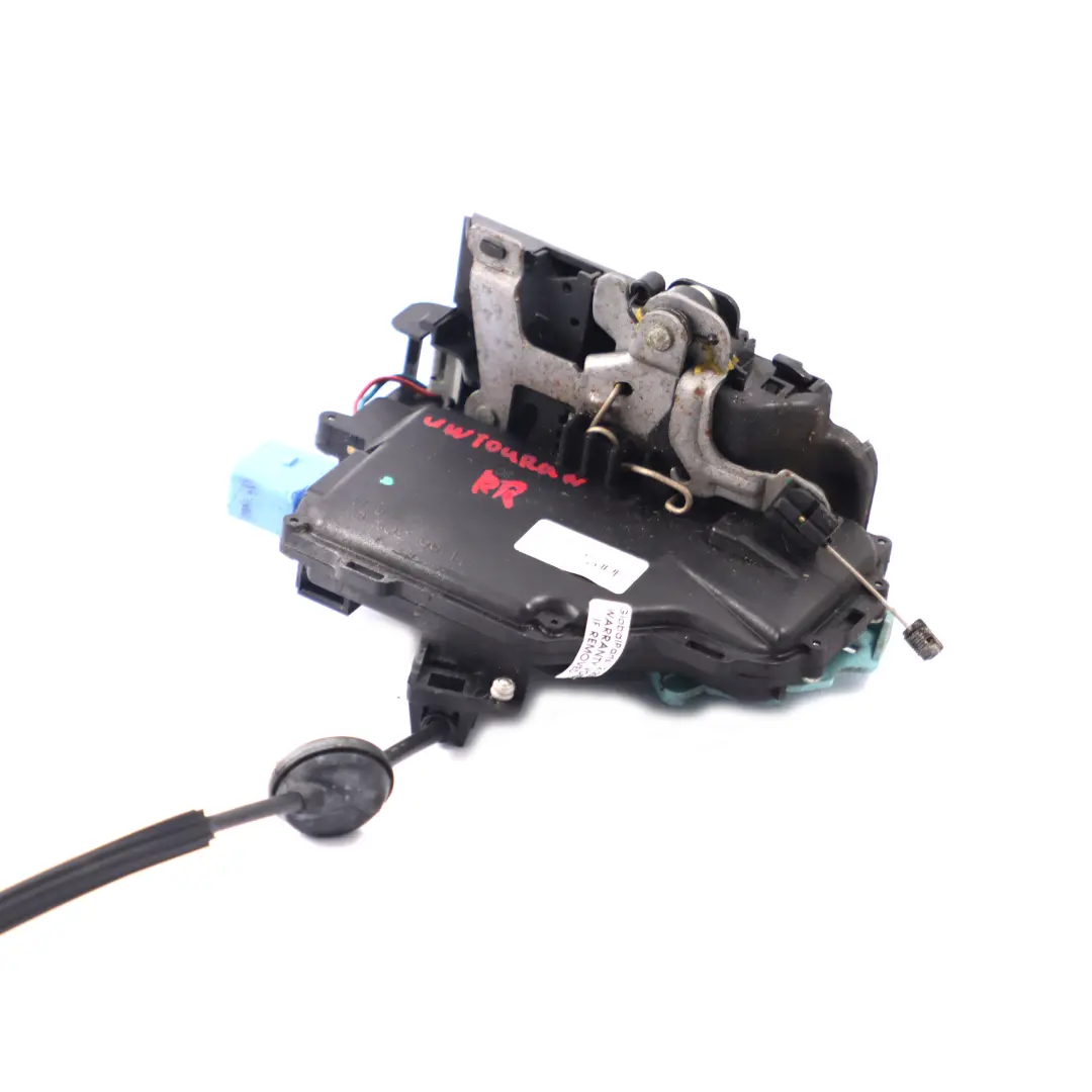 Door Lock Rear Right O/S Latch Mechanism to Volkswagen VW Touran 1T with Part number 7L0839016 Volkswagen VW Touran 1T Door Lock Rear Right O/S Latch Mechanism - SKU 7L0839016-1 - Part number 7L0839016