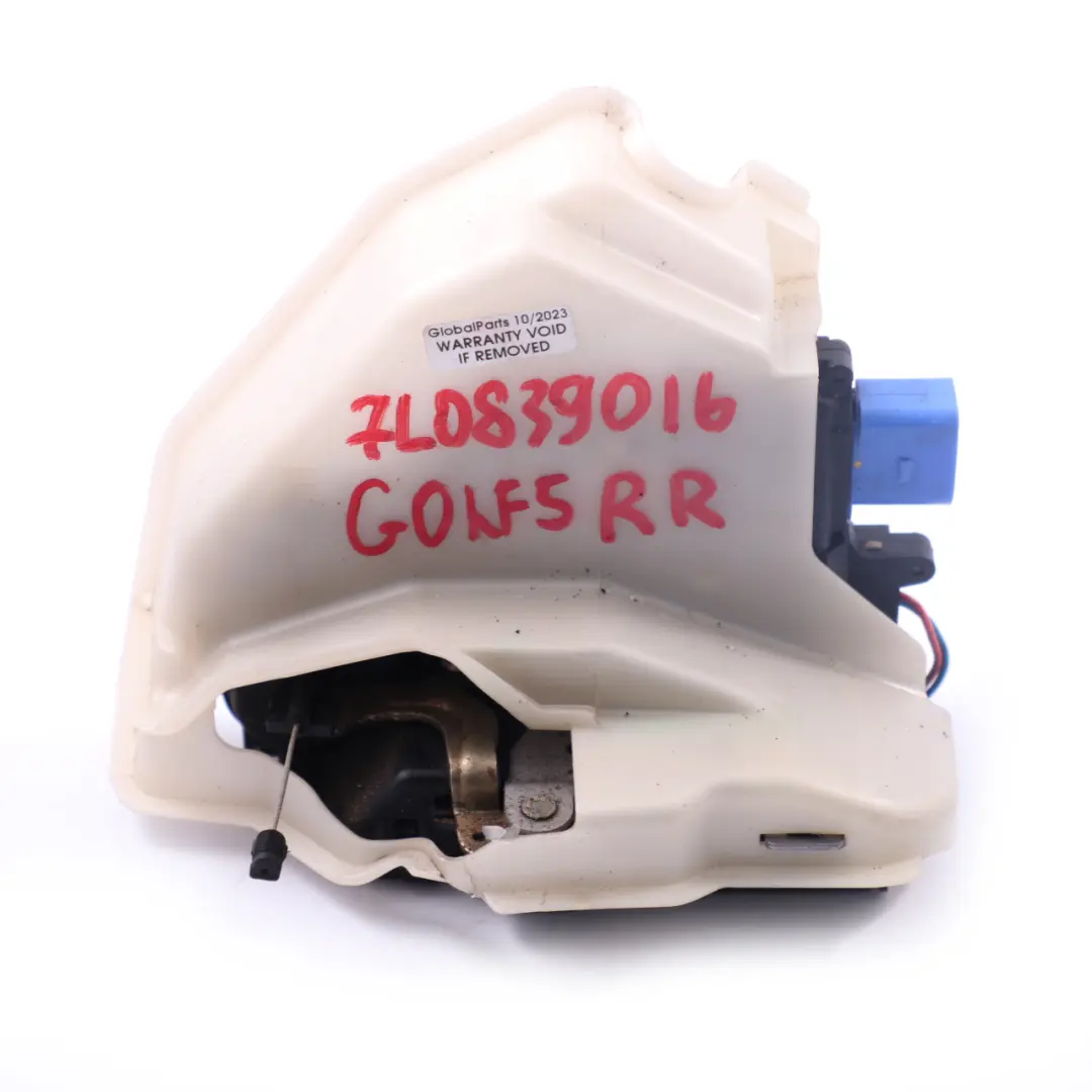 Door Lock Rear Right O/S Latch Mechanism to Volkswagen VW Golf V with Part number 7L0839016 Volkswagen VW Golf V Door Lock Rear Right O/S Latch Mechanism - SKU 7L0839016 - Part number 7L0839016