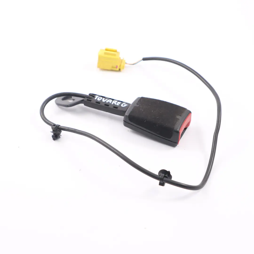 VW Volkswagen Touareg 1 Seat Belt Buckle Front Right O/S Latch - SKU 7L6857778B - Part number 7L6857778B