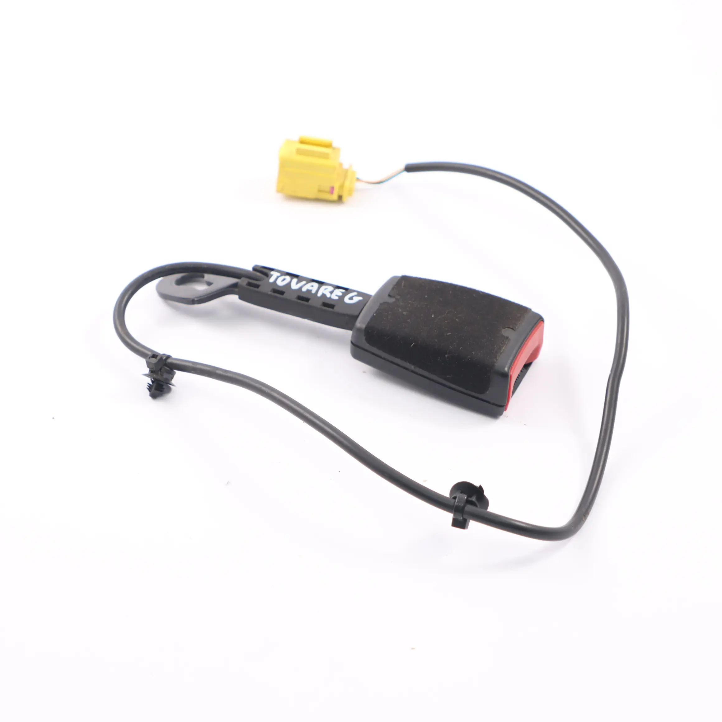 VW Volkswagen Touareg 1 Hebilla cinturón seguridad delantero derecho 7L6857778B