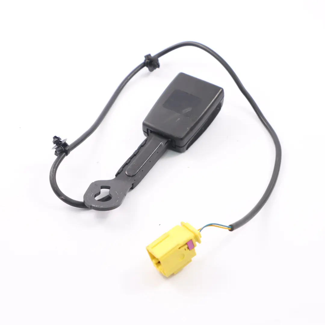 VW Volkswagen Touareg 1 Seat Belt Buckle Front Right O/S Latch - SKU 7L6857778B - Part number 7L6857778B