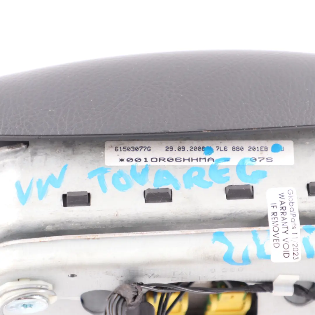 VW Volkswagen Touareg 1 Steering Wheel Air Bag Driver Module Airbag - SKU 7L6880201EB - Part number 7L6880201EB