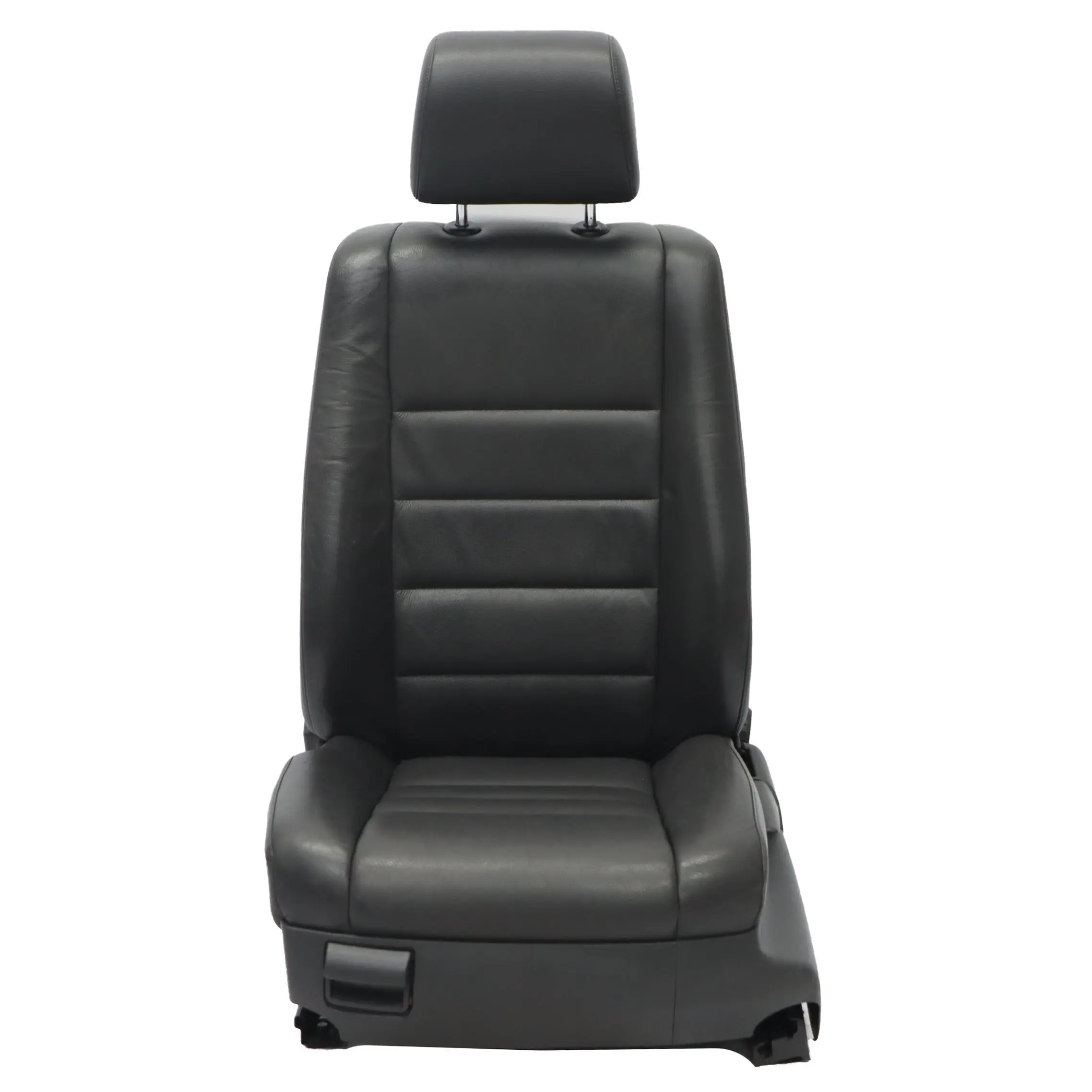 VW Volkswagen Touareg 1 Sedile anteriore sinistro Interno Pelle Nero