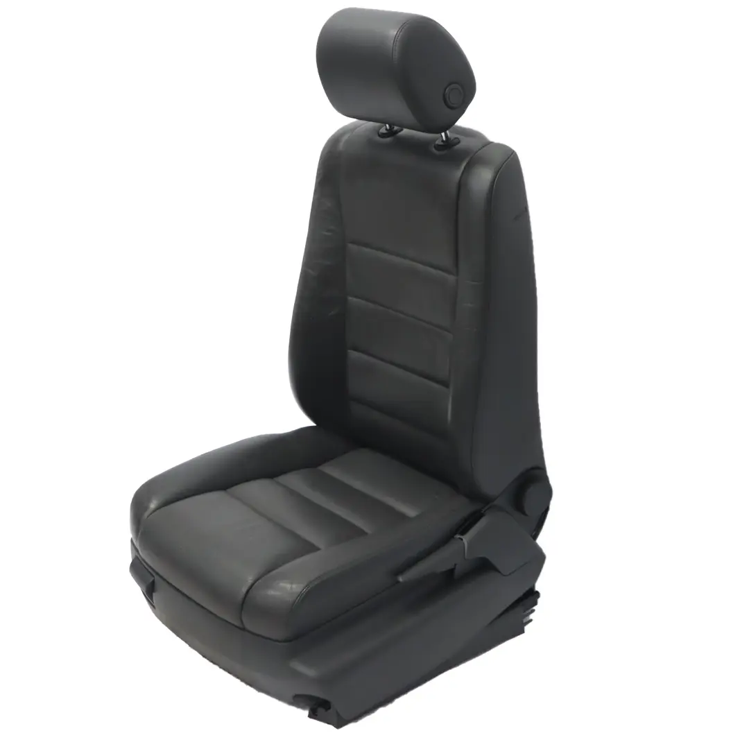 VW Volkswagen Touareg 1 Vorder sitz Links Innenraum Leder Schwarz - SKU 7L6881805EB-1 - Teilenummer 7L6881805EB