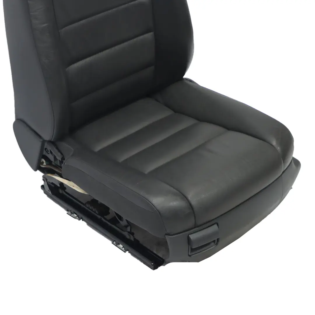 VW Volkswagen Touareg 1 Vorder sitz Links Innenraum Leder Schwarz - SKU 7L6881805EB-1 - Teilenummer 7L6881805EB