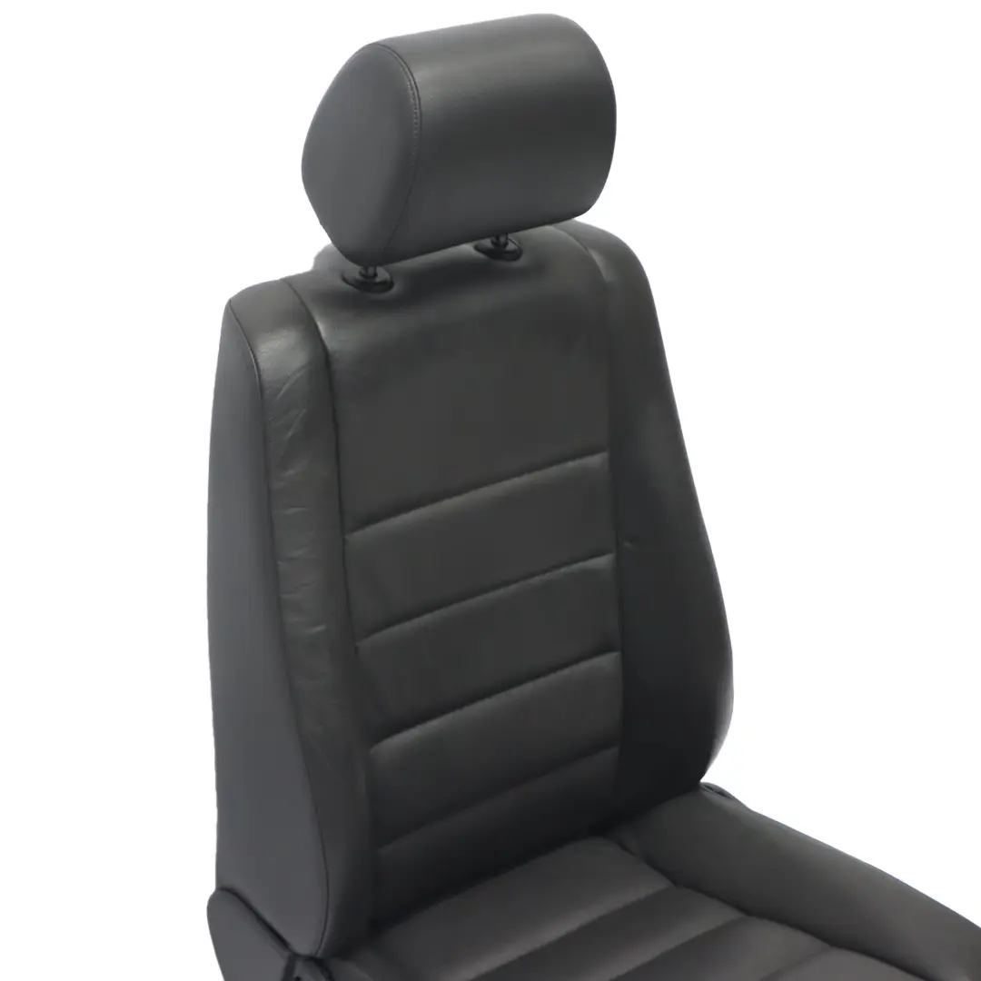 VW Volkswagen Touareg 1 Vorder sitz Links Innenraum Leder Schwarz - SKU 7L6881805EB-1 - Teilenummer 7L6881805EB