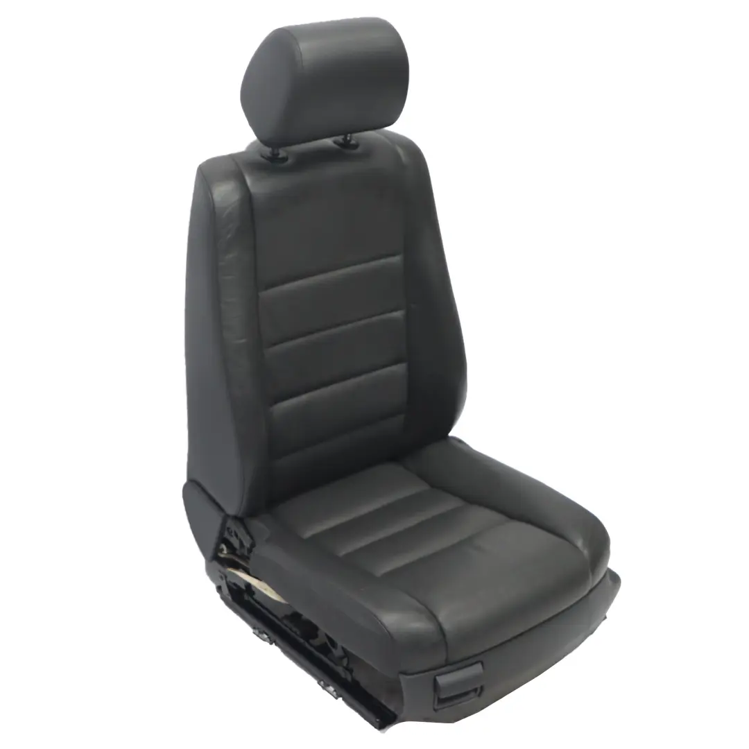 VW Volkswagen Touareg 1 Vorder sitz Links Innenraum Leder Schwarz - SKU 7L6881805EB-1 - Teilenummer 7L6881805EB