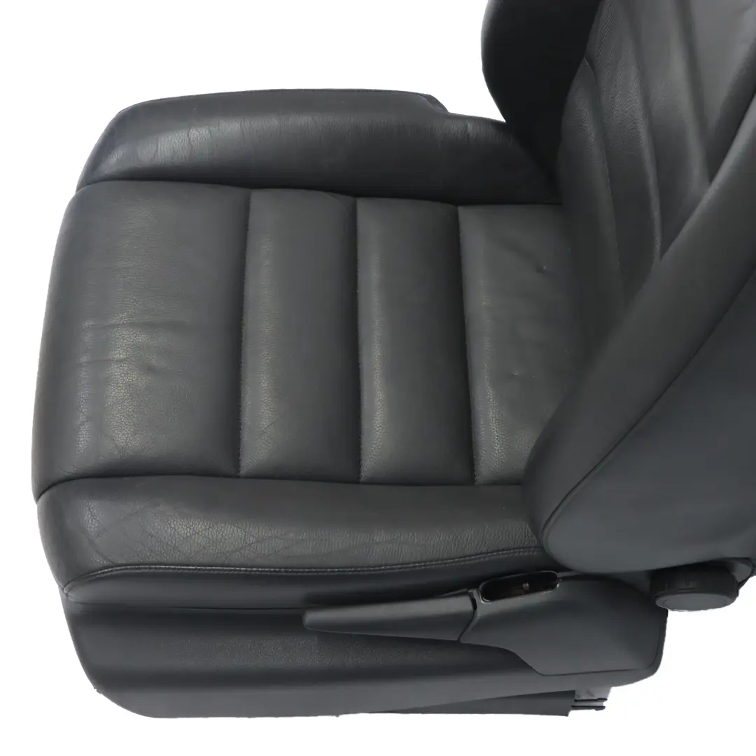 VW Volkswagen Touareg 1 Vorder sitz Links Innenraum Leder Schwarz - SKU 7L6881805EB-1 - Teilenummer 7L6881805EB
