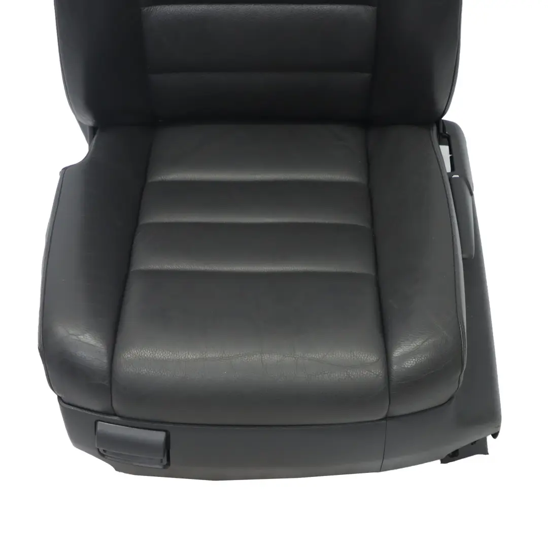 VW Volkswagen Touareg 1 Siège avant gauche Intérieur Cuir Noir - SKU 7L6881805EB-1 - Numéro de pièce 7L6881805EB