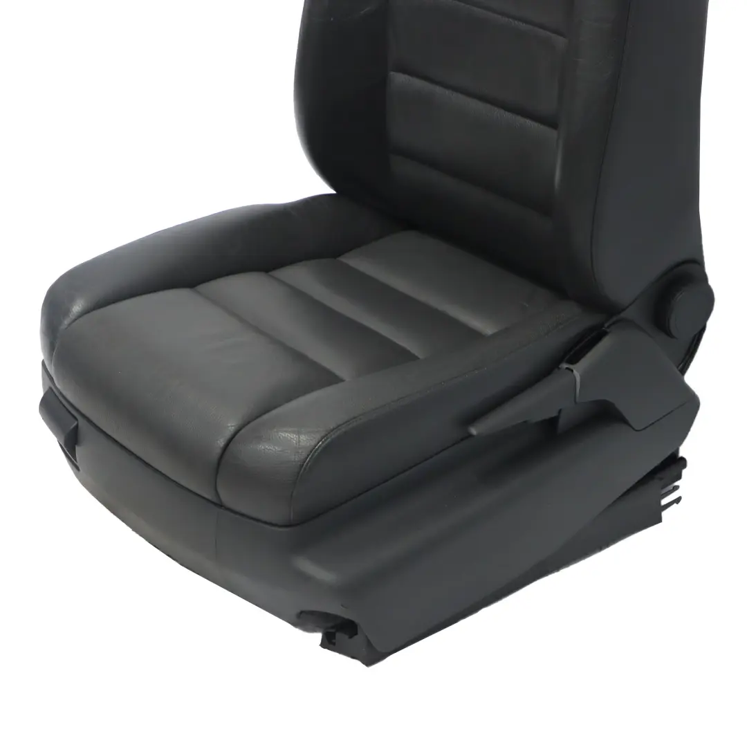 VW Volkswagen Touareg 1 Siège avant gauche Intérieur Cuir Noir - SKU 7L6881805EB-1 - Numéro de pièce 7L6881805EB
