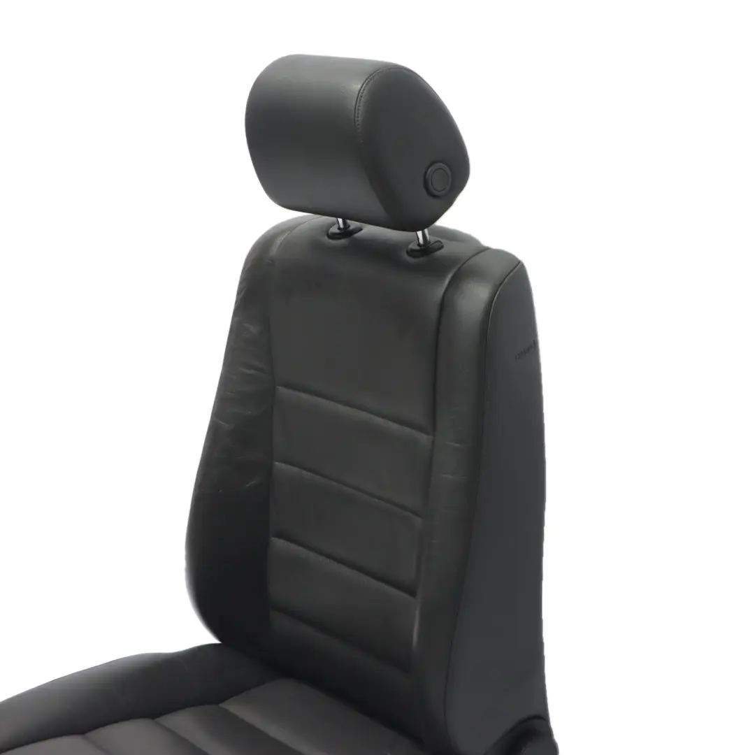 VW Volkswagen Touareg 1 Siège avant gauche Intérieur Cuir Noir - SKU 7L6881805EB-1 - Numéro de pièce 7L6881805EB
