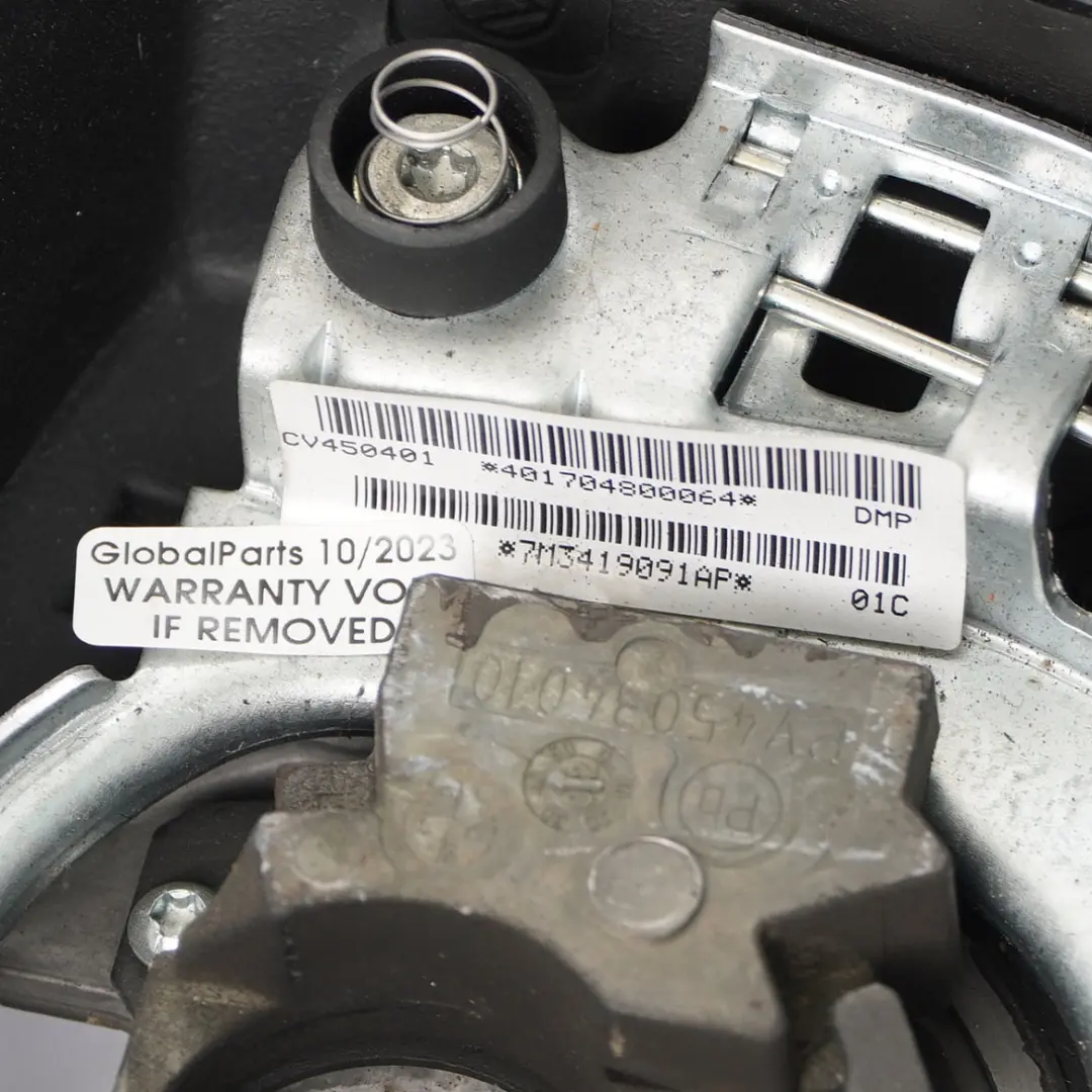 VW Volkswagen Sharan Seat Alhambra NUEVO Volante de Cuero Negro 7M3419091 - SKU 7M3419091BH-1 - Número de pieza 7M3419091BH