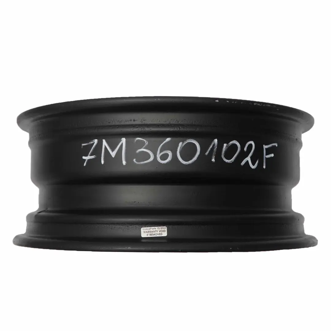 Spare Wheel VW Sharan Black Wheel Steel Rim R16 6J ET:53 to with Part number 7M3601027F Spare Wheel VW Sharan Black Wheel Steel Rim R16 6J ET:53 - SKU 7M3601027F - Part number 7M3601027F