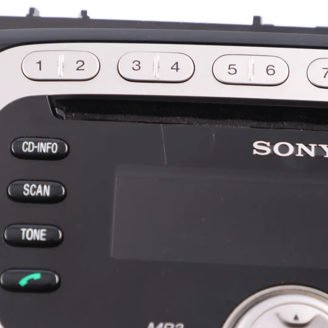 MK2 Radio CD Player Sony DAB Stereo Head Unit to Ford Focus with Part number 7M5T18C939JD Ford Focus MK2 Radio CD Player Sony DAB Stereo Head Unit - SKU 7M5T18C939JD - Part number 7M5T18C939JD