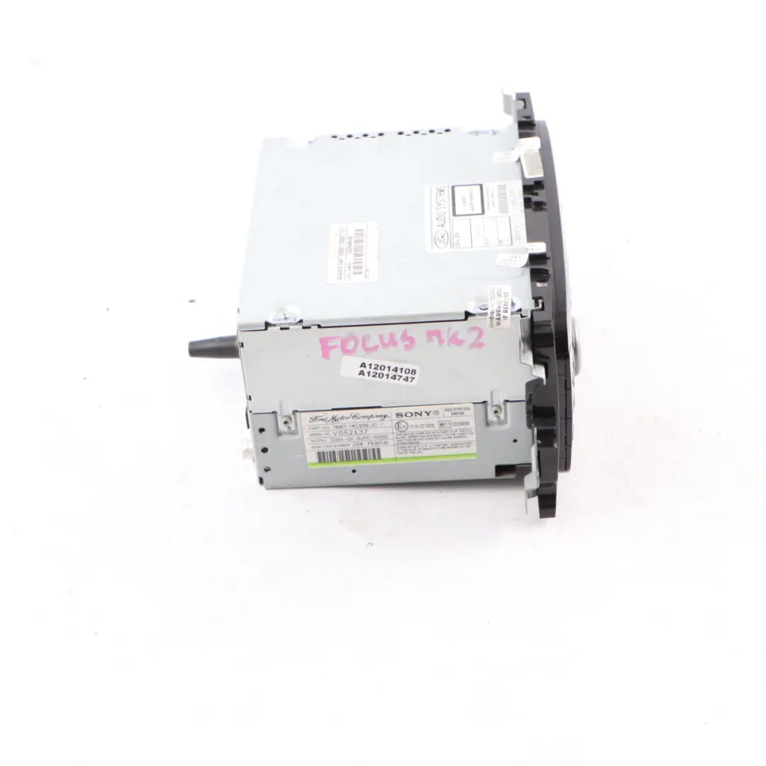 Ford Focus MK2 Radio CD Player Sony DAB Stereo Head Unit - SKU 7M5T18C939JD - Part number 7M5T18C939JD