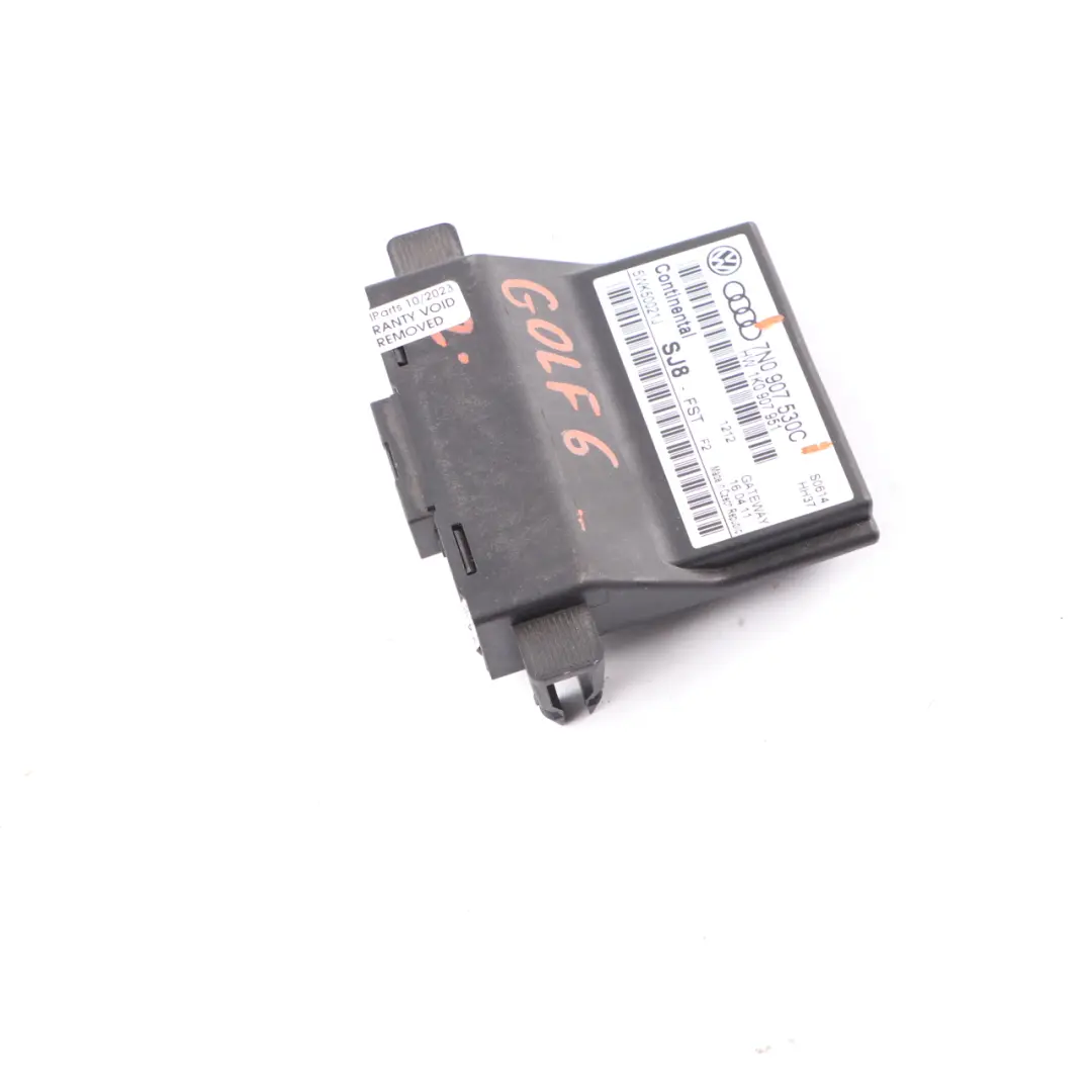 Gateway Steuergerät Modul ECU für VW Volkswagen Golf 6 mit Teilenummer 7N0907530C VW Volkswagen Golf 6 Gateway Steuergerät Modul ECU - SKU 7N0907530C - Teilenummer 7N0907530C