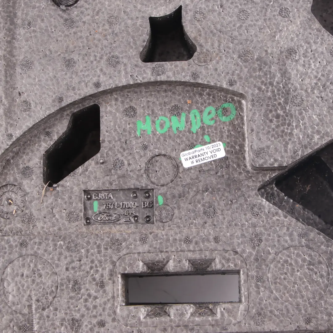 Ford Mondeo Mk4 Tyre Spare Wheel Emergency Tool Kit Set - SKU 7S71-17009-BC - Part number 7S71-17009-BC