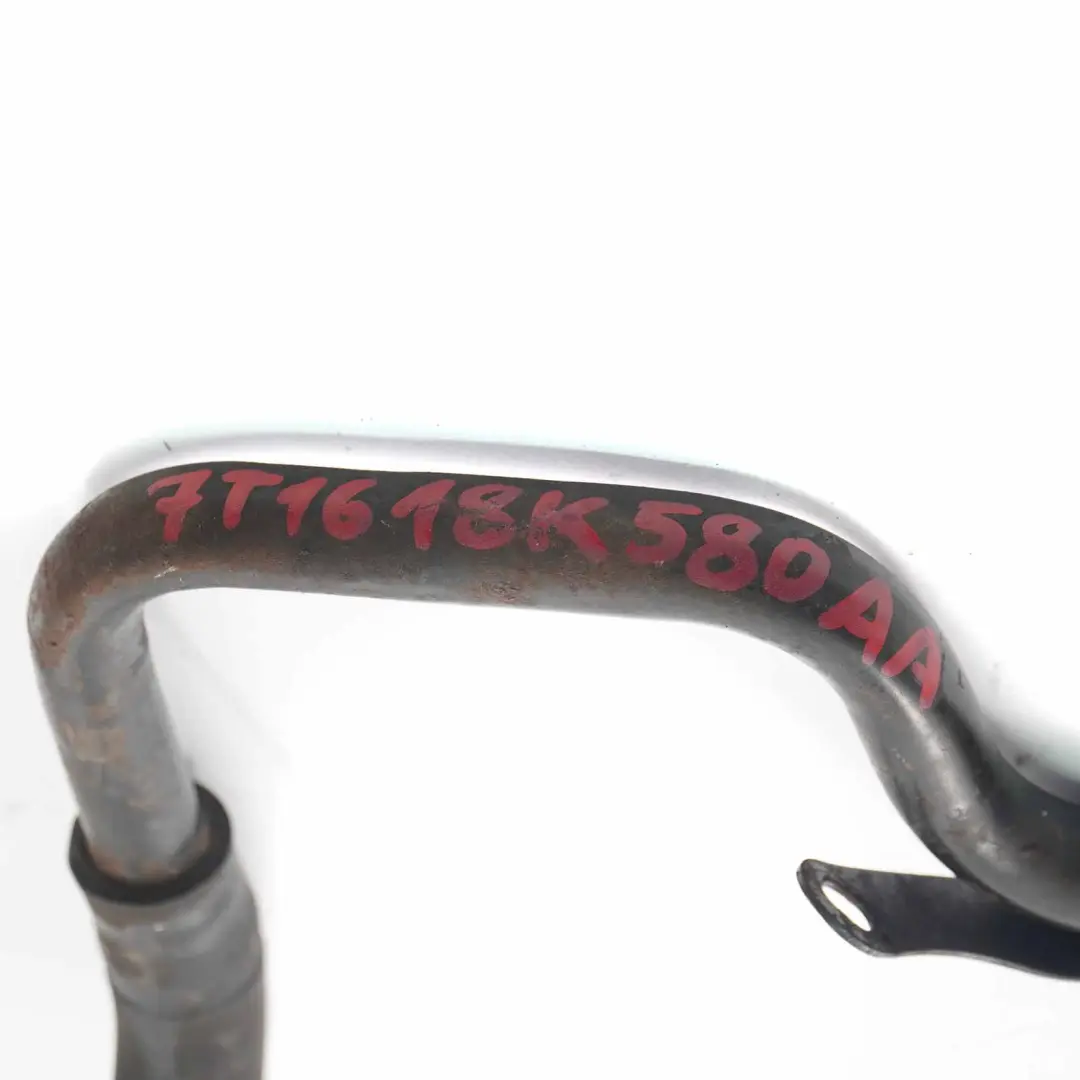 Water Radiator Coolant Pipe Hose Line to Ford Transit Connect 1.8 TDCI with Part number 7T1618K580AA Ford Transit Connect 1.8 TDCI Water Radiator Coolant Pipe Hose Line - SKU 7T1618K580AA - Part number 7T1618K580AA