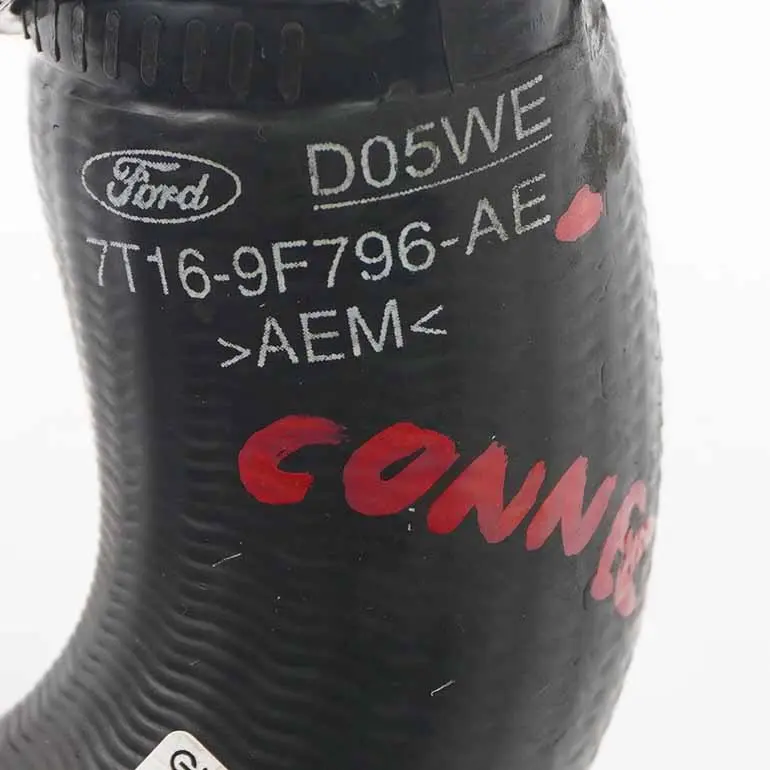 Ford Transit Connect 1.8 TDCI Lade luft kühler Turbolader Schlauch - SKU 7T169F796AE - Teilenummer 7T169F796AE