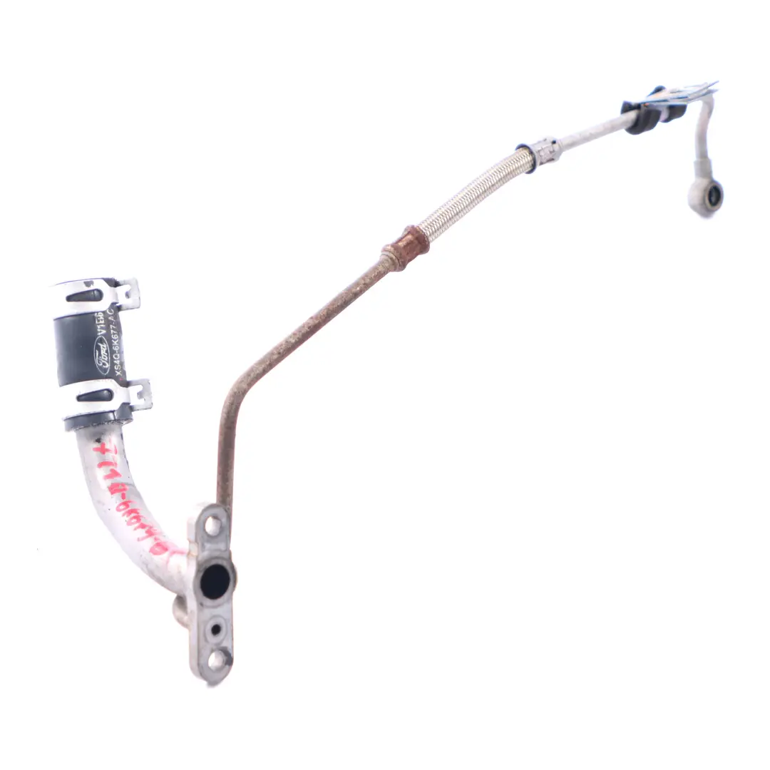 Oil Feed Pipe Turbo Charger Line Hose 7T1Q6K679BF to Ford Transit Connect 1.8 TDCi with Part number 7T1Q-6K679-BF Ford Transit Connect 1.8 TDCi Oil Feed Pipe Turbo Charger Line Hose 7T1Q6K679BF - SKU 7T1Q-6K679-BF - Part number 7T1Q-6K679-BF