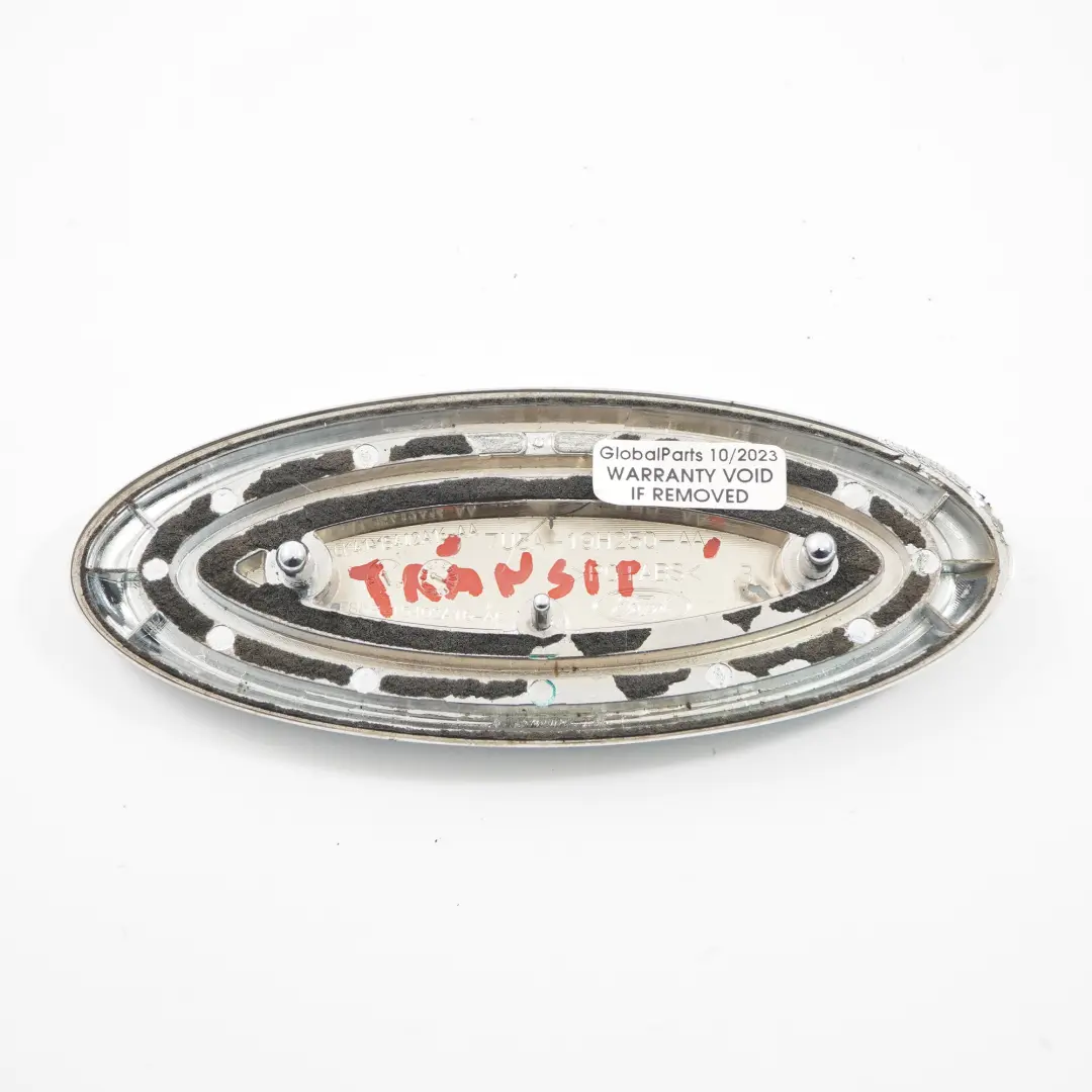 Ford Transit Custom MK8 Hintere Tür Abzeichen Emblem aufgeklebtes - SKU 7U5A19H250AA - Teilenummer 7U5A19H250AA