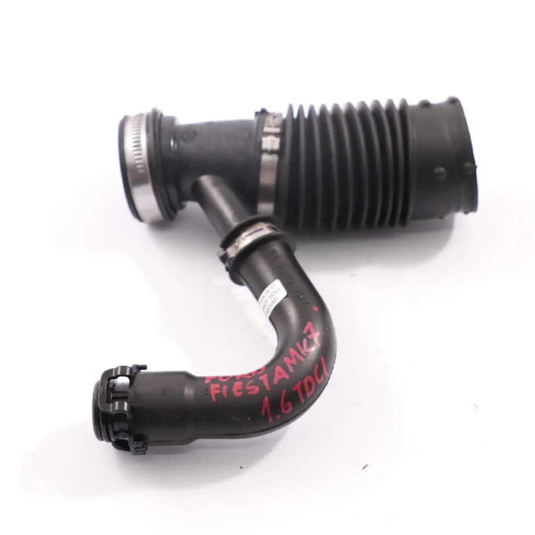 Ford Fiesta MK7 1.6 TDCI Luftansaug schlauch Schalldämpfer Filter Rohr - SKU 7V2Q6A886AB - Teilenummer 7V2Q6A886AB