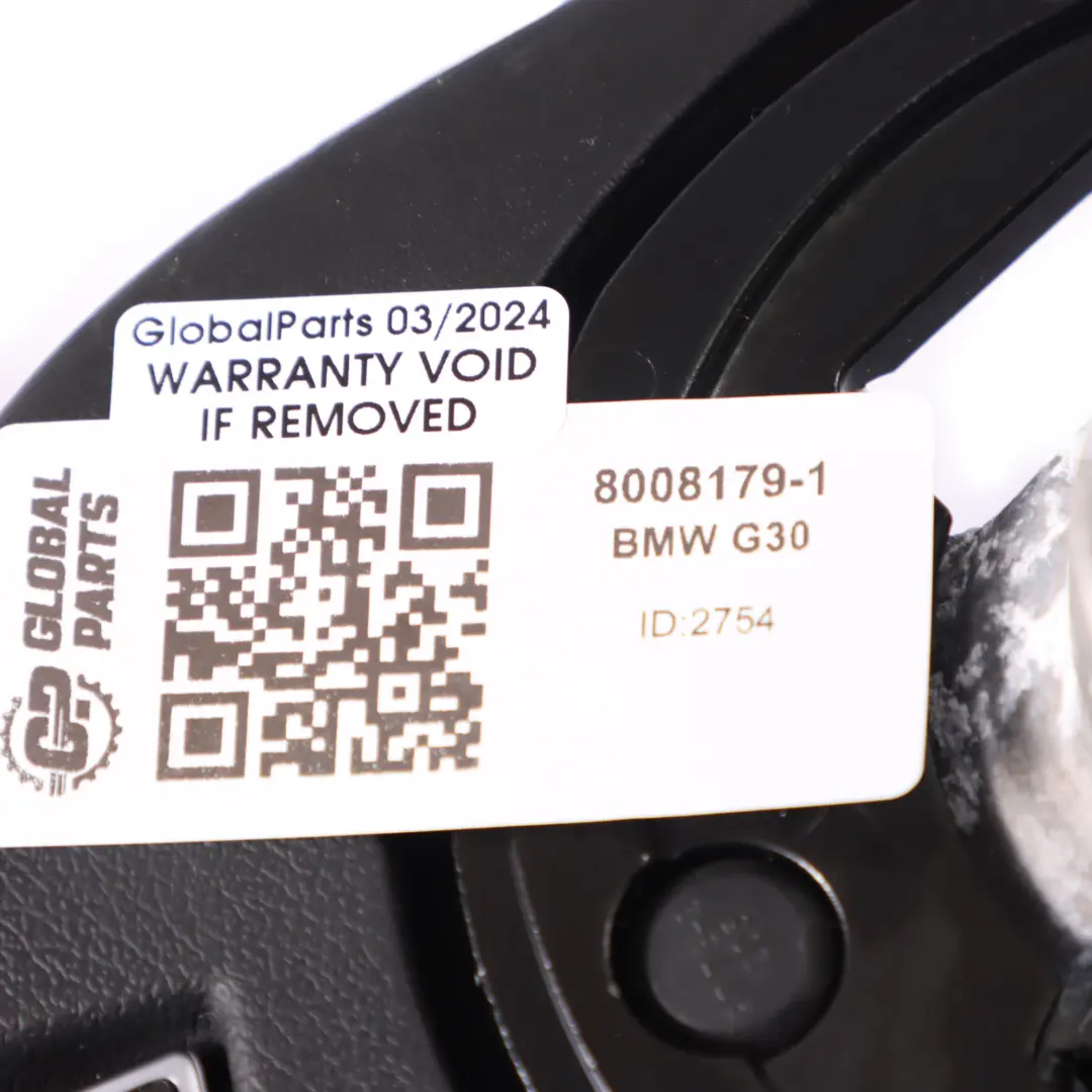 BMW G30 G31 G32 X5 G05 M Pakiet Kierownica NOWA Czarna Skóra Łopatki - SKU 8008179-1 - Numer Części  8008179