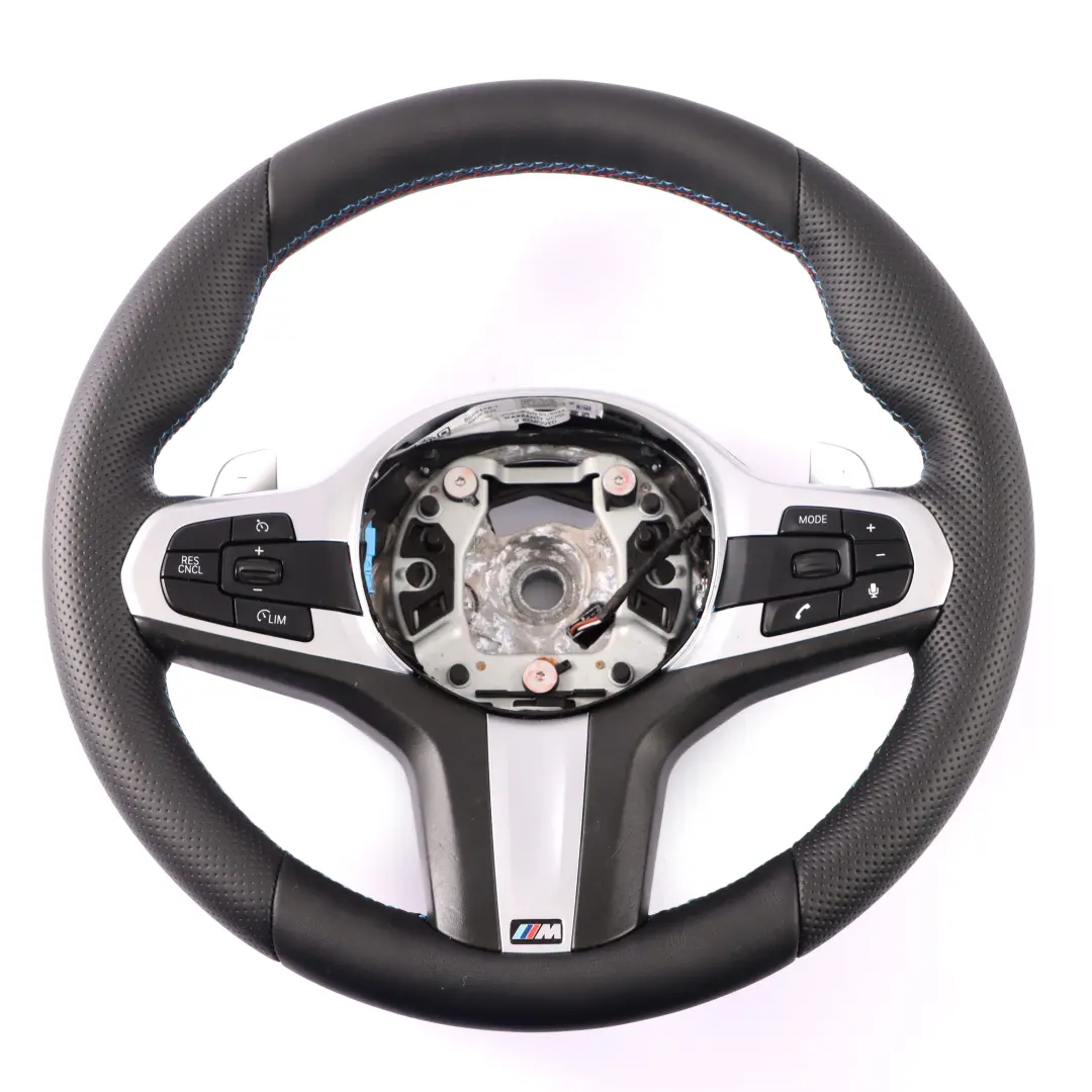  Steering Wheel BMW G30 G31 G32 X5 G05 M Sport NEW Black Leather Paddle Shift - SKU 8008179-1 - Part number  8008179