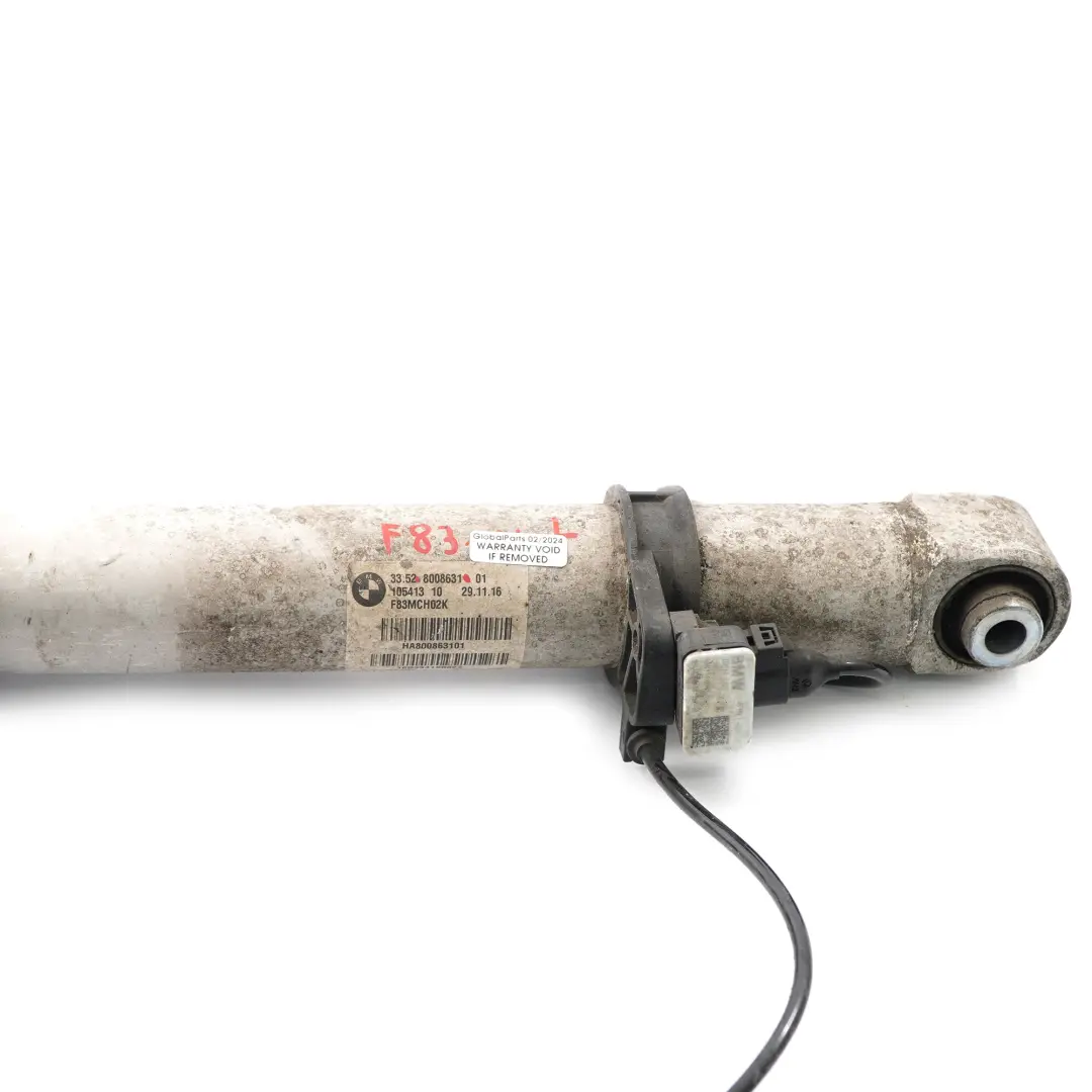 Ressort Suspension Amortisseur Arrière Gauche EDC pour BMW F83 M4 à propos du numéro de pièce 8008631 BMW F83 M4 Ressort Suspension Amortisseur Arrière Gauche EDC - SKU 8008631 - Numéro de pièce 8008631