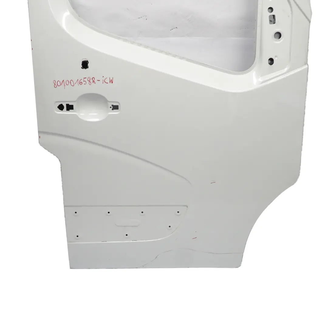 Renault Master III Drzwi Lewe Przednie Panel Drzwi Ice White - 389 - SKU 801001658R-ICW - Numer Części 801001658R