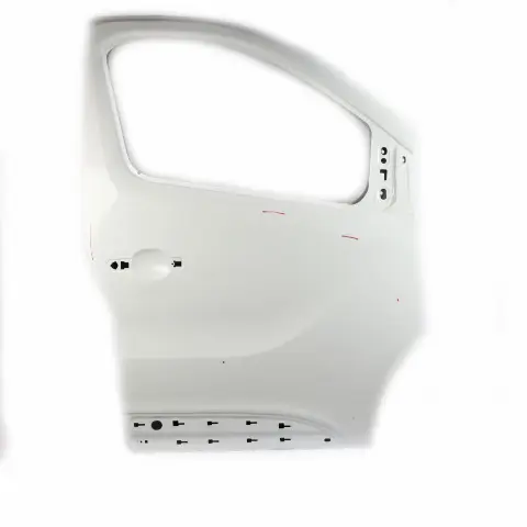 Front Door Right O/S Door Cover Shell Ice White - 389 to Renault Trafic III with Part number 801005445R Renault Trafic III Front Door Right O/S Door Cover Shell Ice White - 389 - SKU 801005445R-ICW - Part number 801005445R