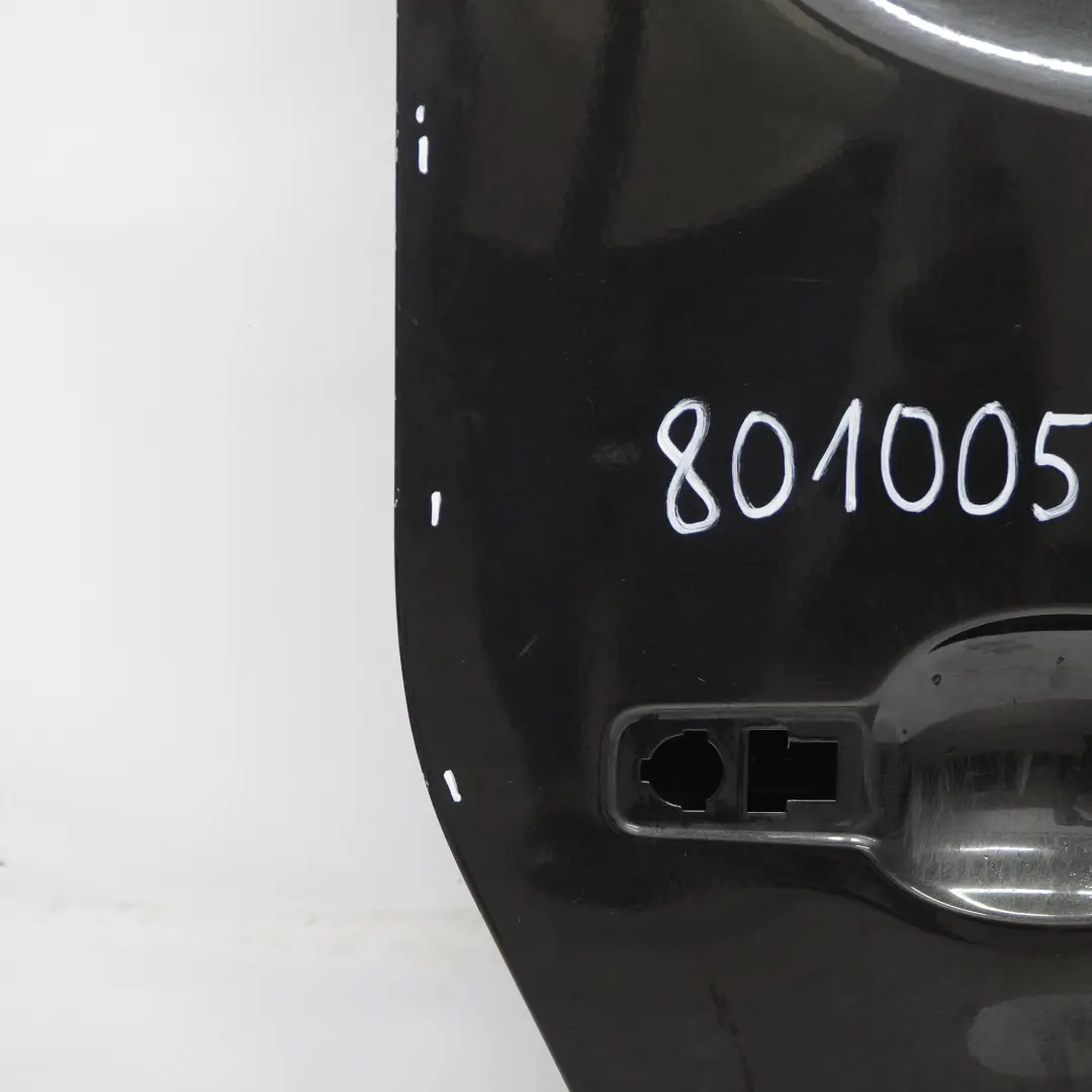Renault Trafic Mk3 Front Door Right O/S Door Cover Shell Midnight Black - D68 - SKU 801005445R-MIB - Part number 801005445R