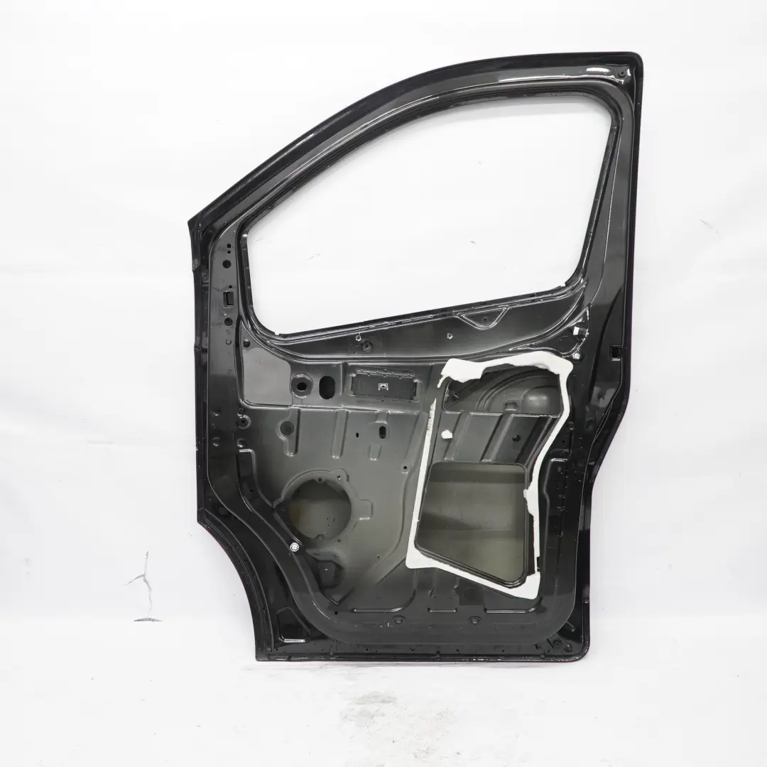 Renault Trafic Mk3 Front Door Right O/S Door Cover Shell Midnight Black - D68 - SKU 801005445R-MIB - Part number 801005445R