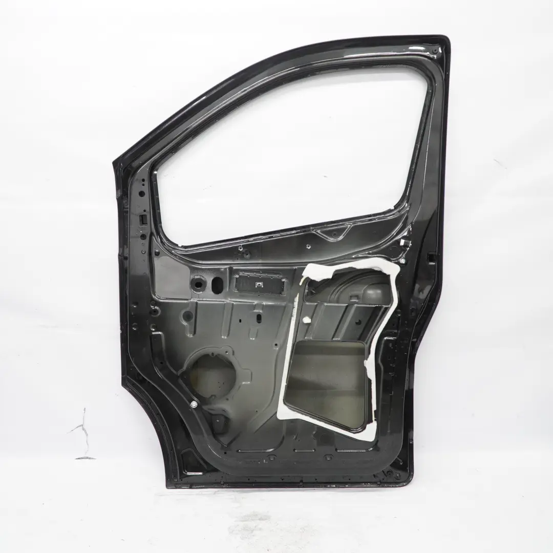 Renault Trafic Mk3 Front Door Right O/S Door Cover Shell Midnight Black - D68 - SKU 801005445R-MIB - Part number 801005445R