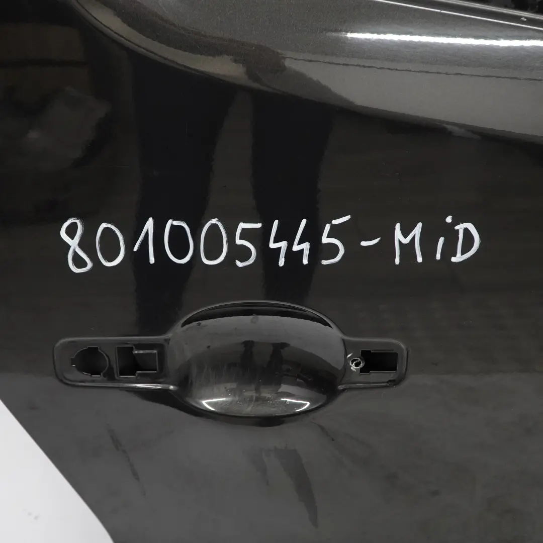 Renault Trafic Mk3 Front Door Right O/S Door Cover Shell Midnight Black - D68 - SKU 801005445R-MIB - Part number 801005445R