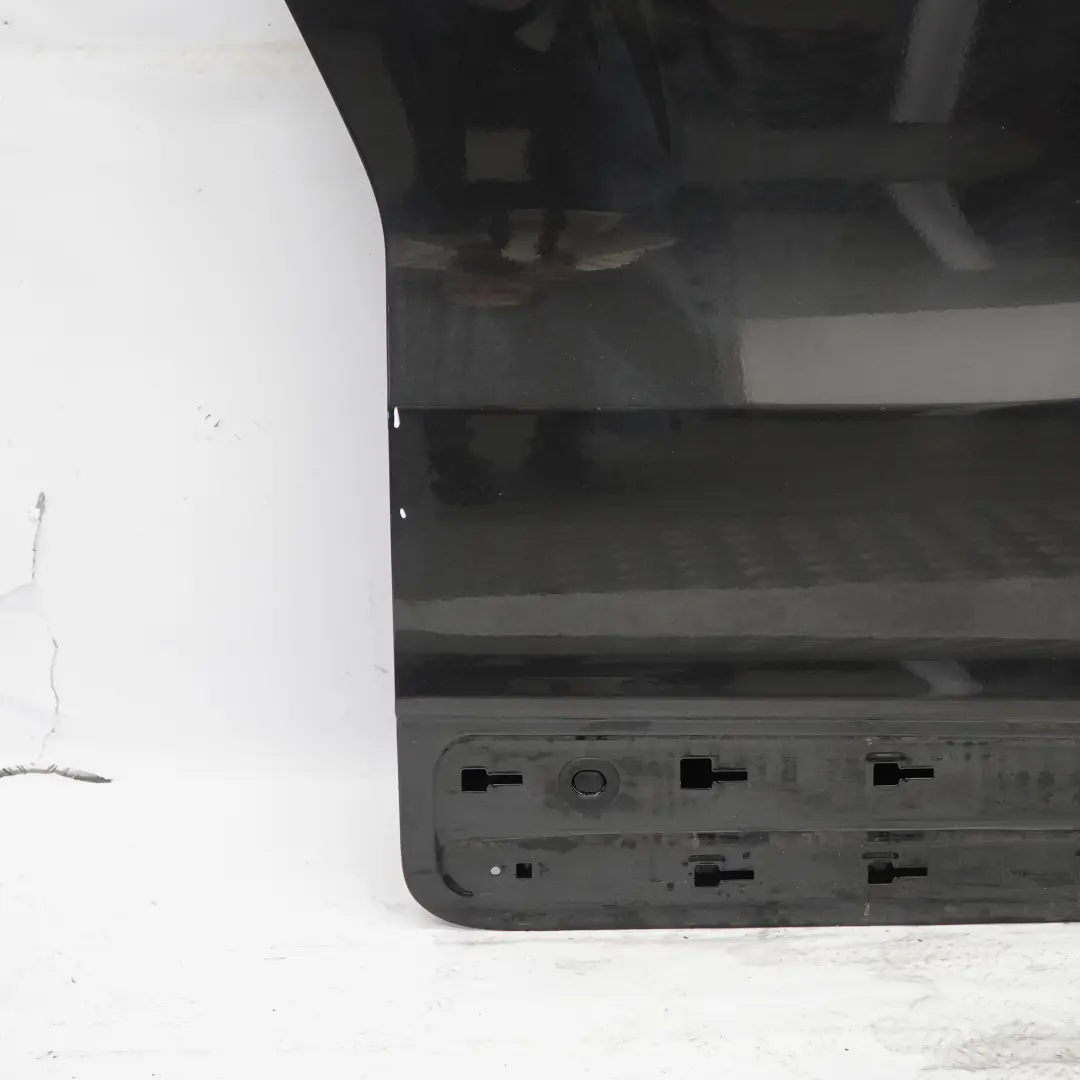 Renault Trafic Mk3 Front Door Right O/S Door Cover Shell Midnight Black - D68 - SKU 801005445R-MIB - Part number 801005445R