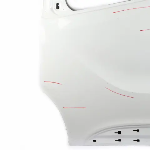 Renault Trafic III Front Door Left N/S Door Cover Shell Ice White - 389 - SKU 801011024R-ICW - Part number 801011024R