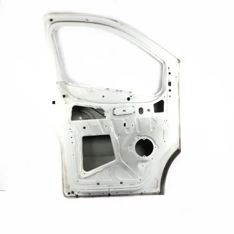 Renault Trafic III Front Door Left N/S Door Cover Shell Ice White - 389 - SKU 801011024R-ICW - Part number 801011024R