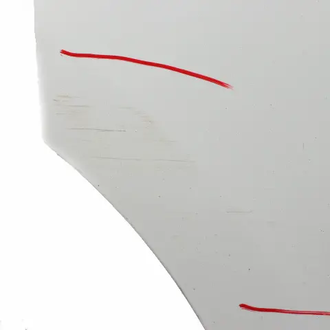 Renault Trafic III Front Door Left N/S Door Cover Shell Ice White - 389 - SKU 801011024R-ICW - Part number 801011024R