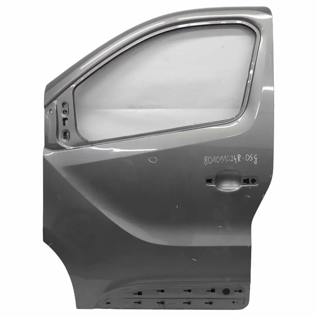 Renault Trafic III Front Door Left N/S Door Cover Shell Oyster Grey - KNG - SKU 801011024R-OSG - Part number 801011024R