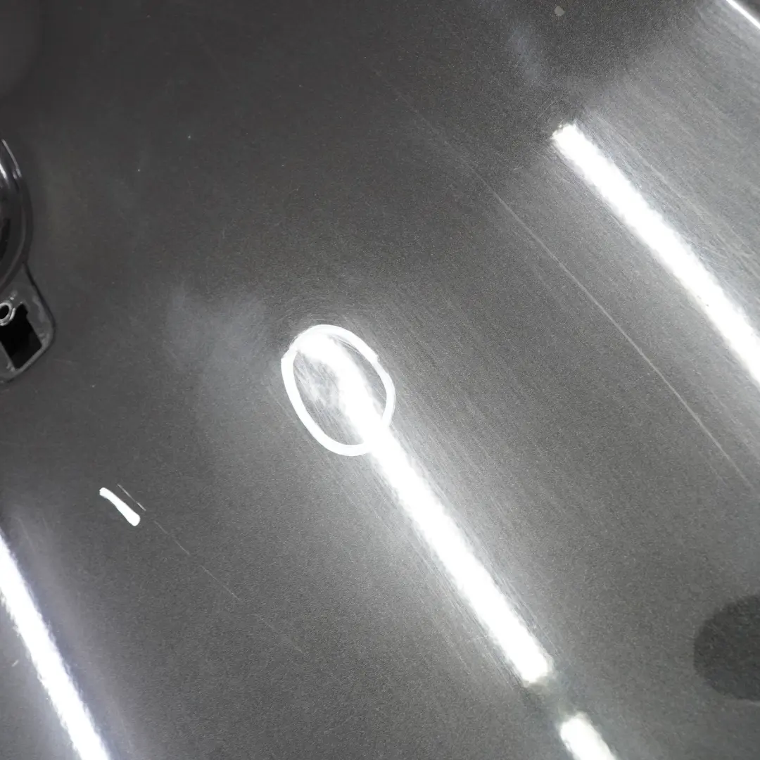 Renault Trafic III Front Door Left N/S Door Cover Shell Midnight Black - D68 - SKU 801015773R-MID - Part number 801015773R