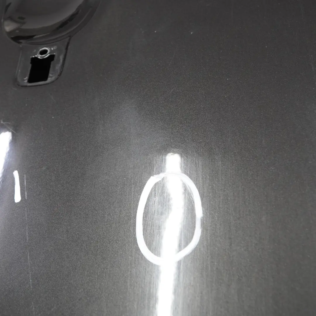 Renault Trafic III Front Door Left N/S Door Cover Shell Midnight Black - D68 - SKU 801015773R-MID - Part number 801015773R