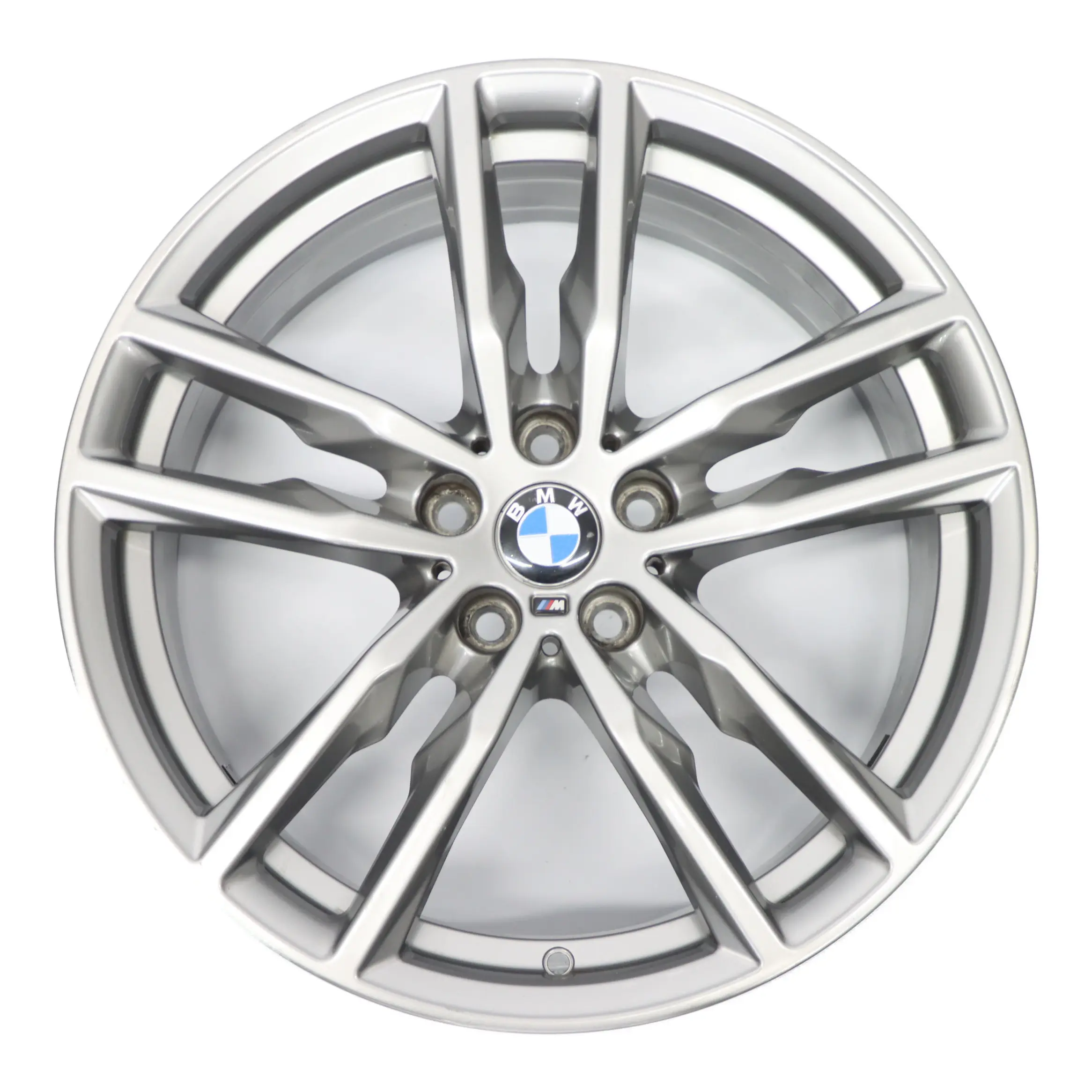 BMW X3 G01 Cerchio in lega argento M a doppie razze 698 19" 7,5J ET:32 8010267