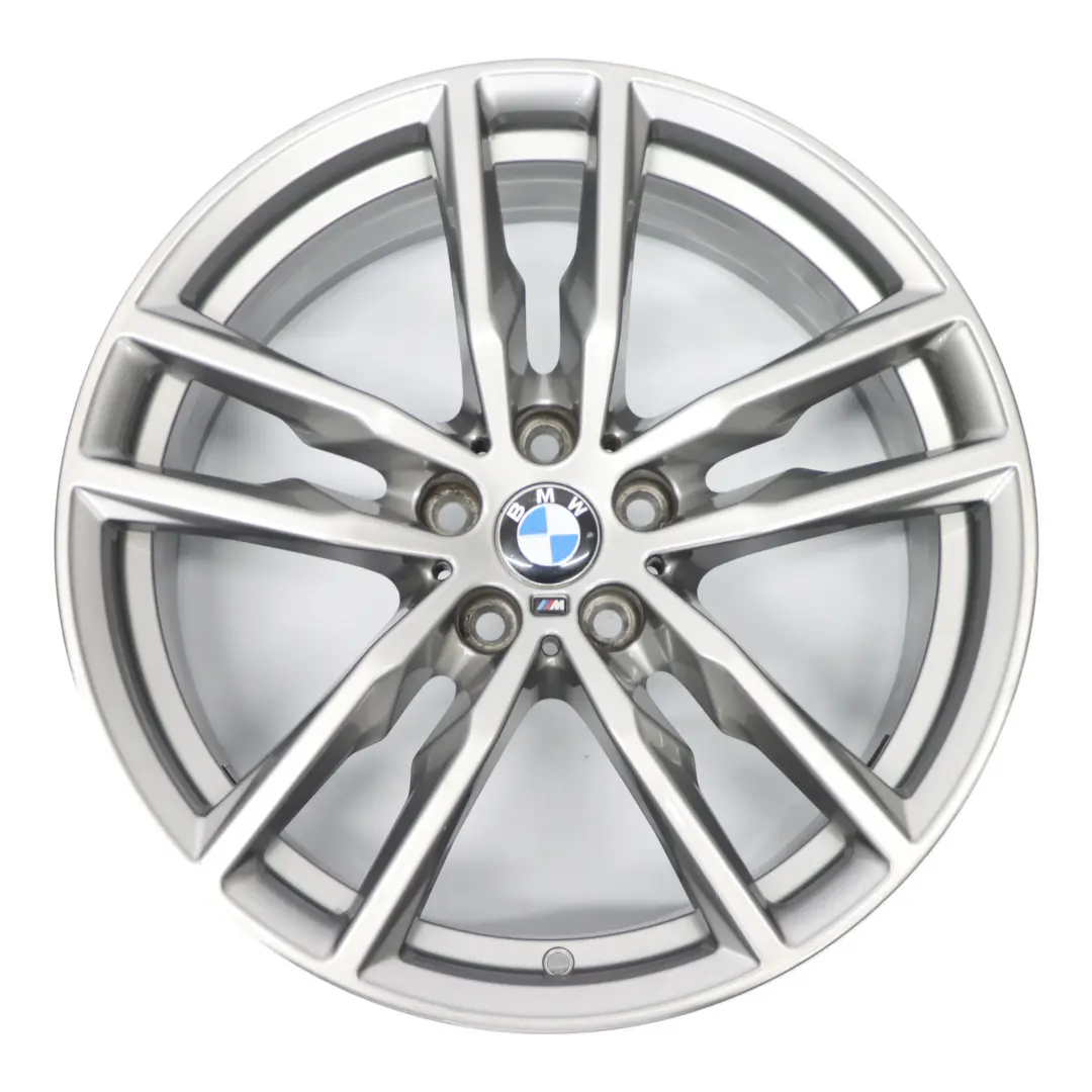 BMW X3 G01 Llanta de aleación plata M radios dobles 698 19" 7,5J ET:32 - SKU 8010267-1 - Número de pieza 8010267