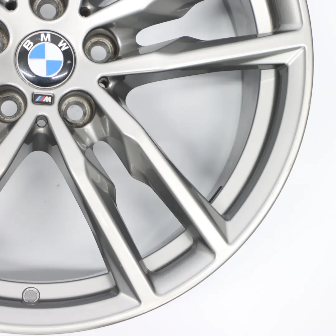 BMW X3 G01 Cerchio in lega argento M a doppie razze 698 19" 7,5J ET:32 - SKU 8010267-1 - Numero di parte 8010267